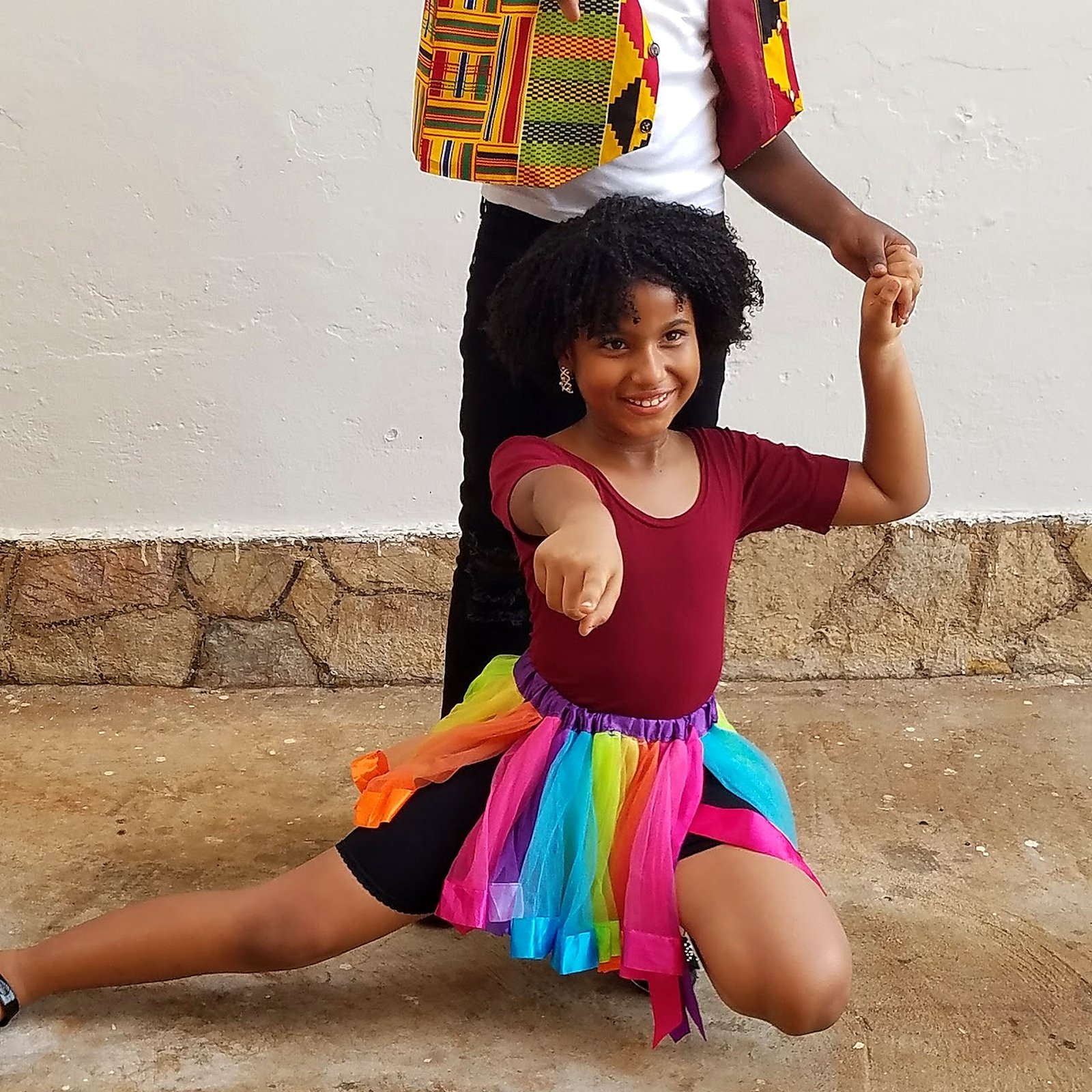 Student dancer showcasing talent