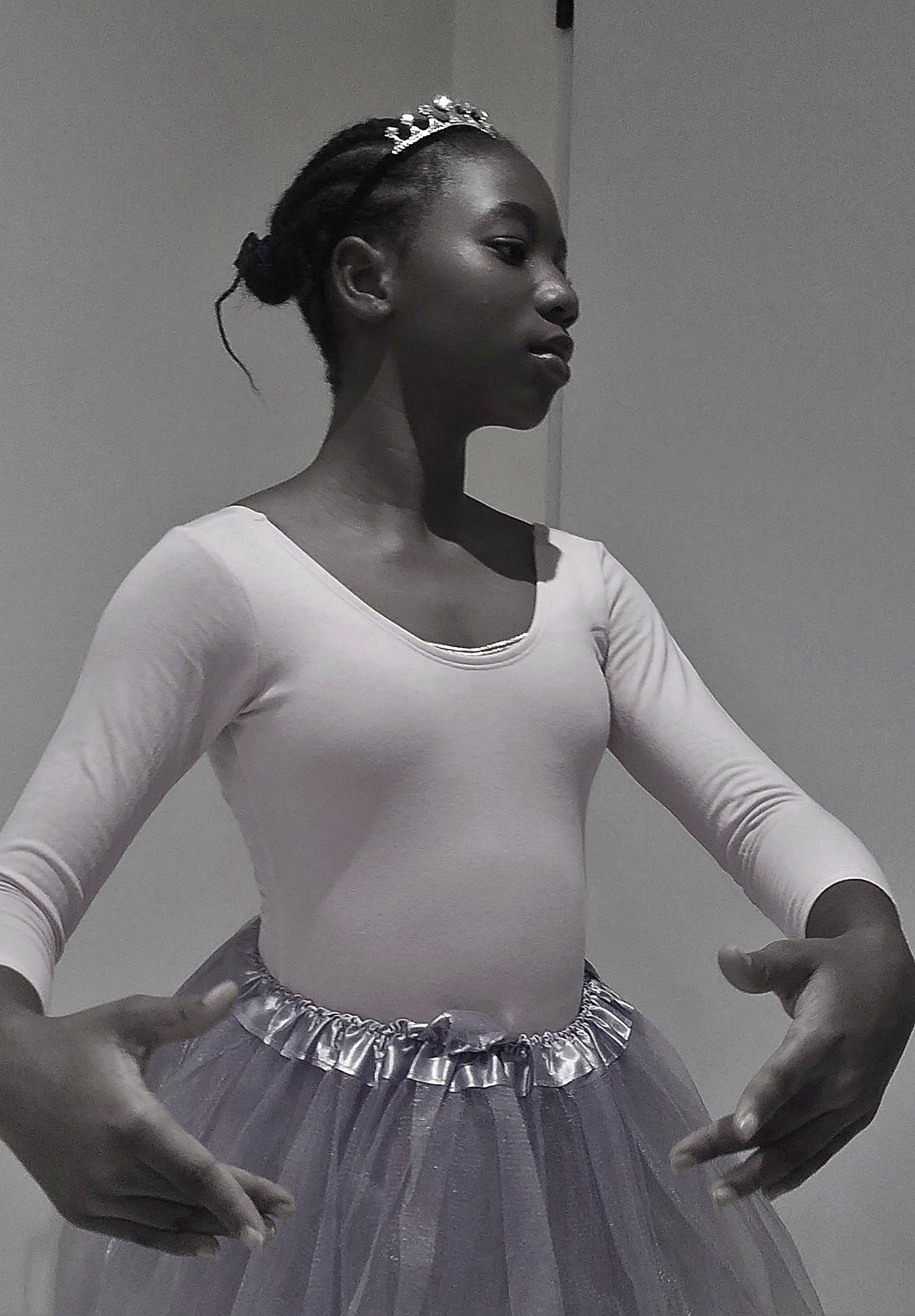 Giggle School dancer in ballet attire
